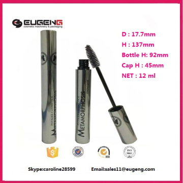 Aluminum cylinder empty mascara bottle